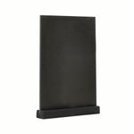 Deflecto Double Sided A5 Countertop Chalkboard Information Display Black (Pack of 4) TCB-A5-BLKX4