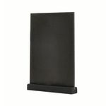 Deflecto Double Sided A5 Countertop Chalkboard Information Display Black (Pack of 4) TCB-A5-BLKX4