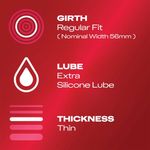 Durex Thin Feel Condoms (Pack of 12) 3202920