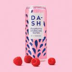 Dash Water Sparkling Water Raspberry 330ml Can (Pack of 12) DBL005