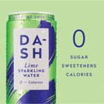 Dash Water Sparkling Water Lime 330ml Can (Pack of 12) DBL007