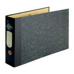 Rexel Classic Lever Arch File A3 Black/Green (Pack of 2) 26435EAST