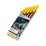 Edding E-51 Water-Based Paint Marker Fine Yellow (Pack of 10) 4-51-005/10