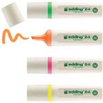 Edding 24 Ecoline Water-Based Highlighter Assorted (Pack of 48) 4-CP24