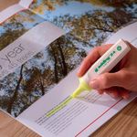 Edding 24 Ecoline Highlighters Yellow (Pack of 10) 4-24005