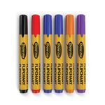 Show-me Flipchart Markers Bullet-Tip Assorted (Pack of 6) FCM6A