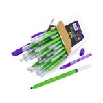 Swash Handwriting Pens Black + 5 FOC Swash Handwriting Pens Purple (Pack of 50) THW50BK