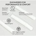 Grace and Green Bulk Organic Cotton Applicator Tampons Regular (Pack of 200) GGOTARBULK16