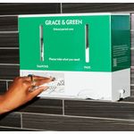 Grace and Green Compact Two Product Free Vending Dispenser GGPPD3