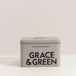 Grace and Green Durable Display Tin Stone Pack of 3 GGTINCLAYCASE