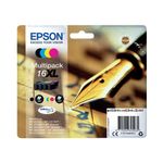 Epson 16XL Pen and Crossword DURABrite Ultra Ink Cartridge High Yield CMYK Multipack C13T16364012