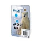 Epson 26XL Polar Bear Ink Cartridge High Yield Cyan C13T26324012