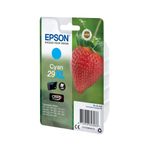 Epson 29XL Strawberry Claria Home Ink Cartridge High Yield Cyan C13T29924012