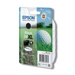 Epson 34XL Golf Ball DURABrite Ultra Ink Cartridge High Yield Black C13T34714010