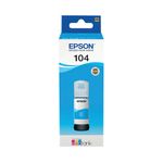 Epson 104 EcoTank Ink Bottle Cyan C13T00P240