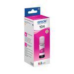 Epson 104 EcoTank Ink Bottle Magenta C13T00P340