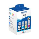 Epson 102 EcoTank Ink Bottle CMYK Multipack C13T03R640
