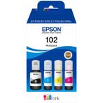Epson 102 EcoTank Ink Bottle CMYK Multipack C13T03R640