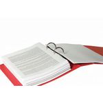 Esselte No 1 Lever Arch File Slotted 75mm A4 Red (Pack of 10) 811330