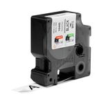 Dymo 18445 Rhino Label Printer Tape 19mmx5.5m Black on White S0718620