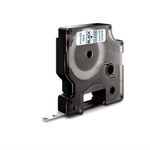 Dymo 43610 D1 LabelMaker Tape 6mm x 7m Black on Clear S0720770