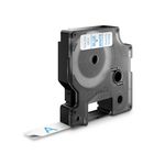 Dymo 45014 D1 LabelMaker Tape 12mm x 7m Blue on White S0720540