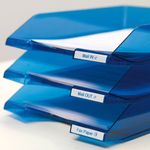 Dymo 45014 D1 LabelMaker Tape 12mm x 7m Blue on White S0720540