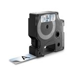 Dymo 45800 D1 LabelMaker Tape 19mm x 7m Black on Clear S0720820