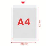 Esselte Pockets Heavy Duty A4 (Pack of 25) 47187