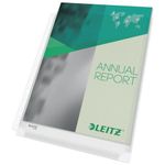 Leitz Expanding Pocket Heavy Duty Gusseted Top Opening A4 Clear (5 Pack) 47188