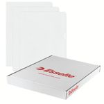 Esselte Embossed Folders A4 Clear (Pack of 100) 54832