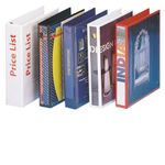 Esselte 60mm 4 D-Ring Presentation Binder A4 White 49706