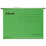Esselte Classic A4 Green Suspension File (Pack of 25) 90318