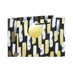 Mono Paint Strokes Gift Bag Medium Black Pack of 6 37013-3C