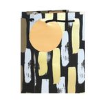 Mono Paint Strokes Bottle Bag Black Pack of 6 37013-4C