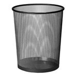 5 Star Lightweight Mesh Waste Bin Sturdy Scratch Resistant 20 Litre 305x345mm Black 288013