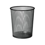 5 Star Lightweight Mesh Waste Bin Sturdy Scratch Resistant 20 Litre 305x345mm Black 288013