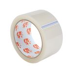 5 Star Easy-tear Tape Polypropylene 40 Microns Clear 48mmx66m (Pack of 3) 295985