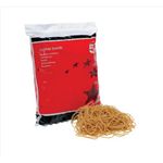5 Star Rubber Bands No19 89x1.5mm Approx 1335 Bands Bag 454g 296395