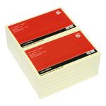 5 Star Re-Move Notes Repositionable 76x127mm Yellow (Pack of 12) 296646