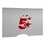 5 Star Flipchart Easel with Telescopic Legs for A1 and Euro Pads 700x82x1900mm Grey Trim 296964