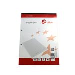 5 Star A4 Analysis Pad 8 Cash Column 80 Sheets 70gsm 330291