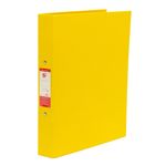 5 Star 2O-Ring Binder A4 Polypropylene Yellow (Pack of 10) 340328