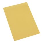 5 Star Recycled Square Cut Folder Foolscap 180gsm Yellow (Pack of 100) 34045X