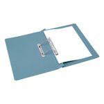 5 Star Transfer Spring File Foolscap Mediumweight 285gsm Capacity 38mm Blue (Pack of 50) 356521