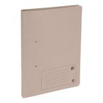 5 Star Transfer Spring File Foolscap Mediumweight 285gsm Capacity 38mm Buff (Pack of 50) 356599