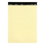 5 Star Executive Headbound Pad Ruled Perforated 65gsm 100 Page A4 Yellow (Pack of 10) 39687X