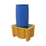 5 Star Spill Pallet for 1x 205L Drum Yellow FS420530