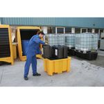 5 Star Spill Pallet for 1x 205L Drum Yellow FS420530