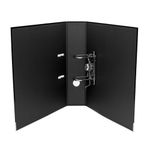 5 Star Lever Arch File A4 70mm Spine Black (Pack of 10) 423695